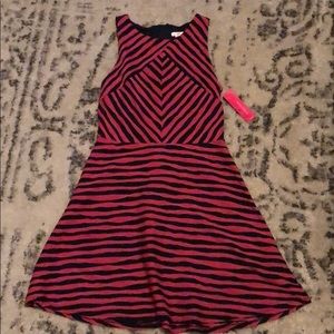 Pink and Navy dress in size M